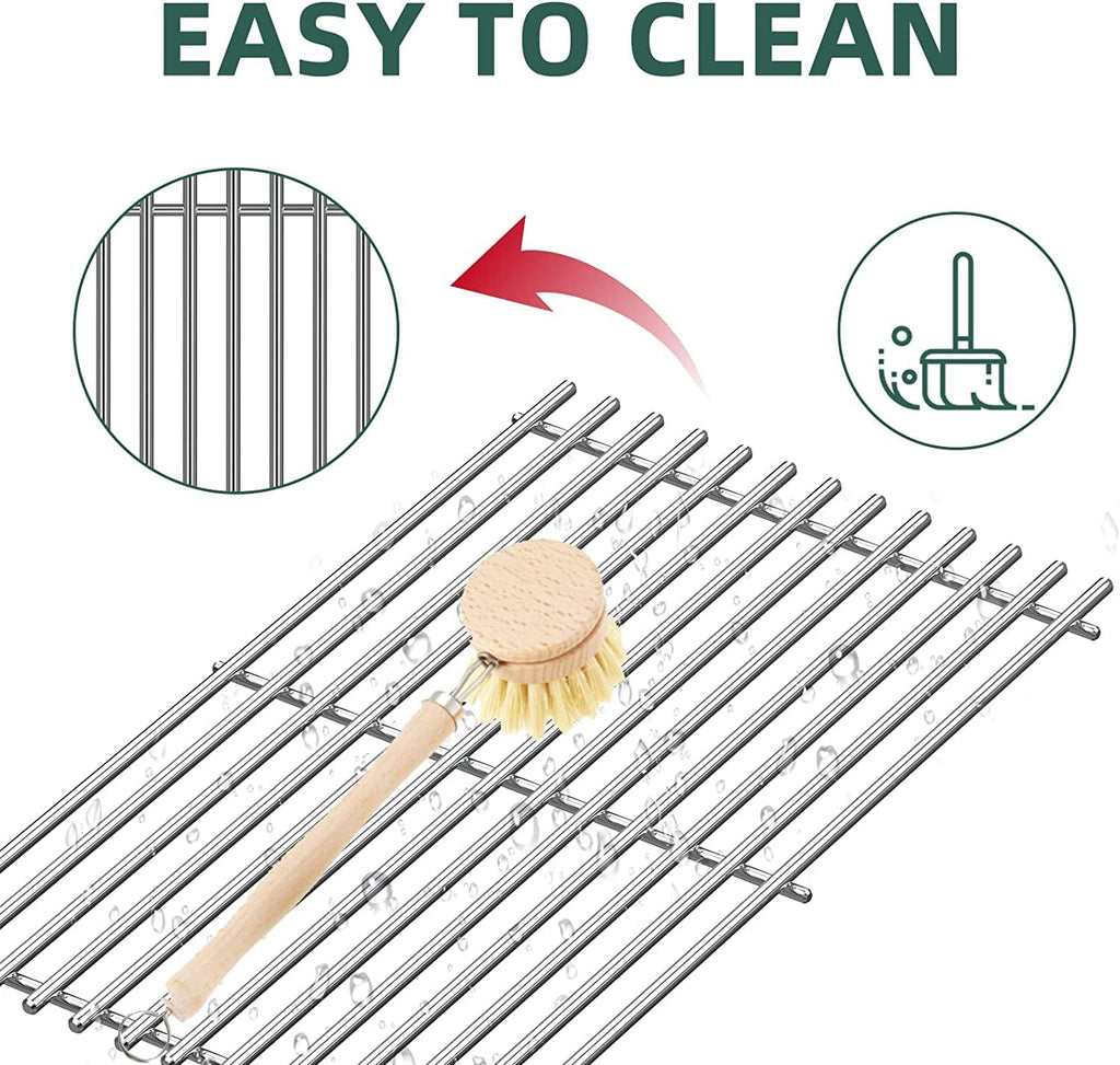Porcelain-Enameled Cooking Grid Grates Replacement for Charbroil 3 Burner Z66342