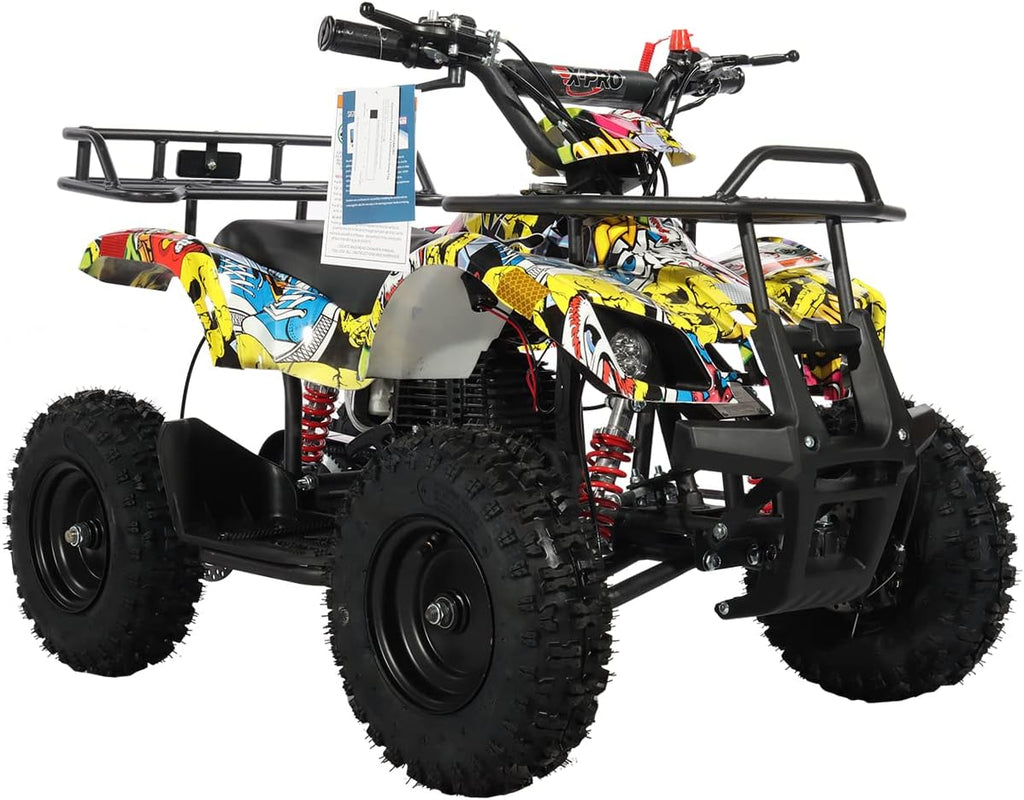 Green Camo 40cc ATV with Chain Transmission and Disc Brake U186