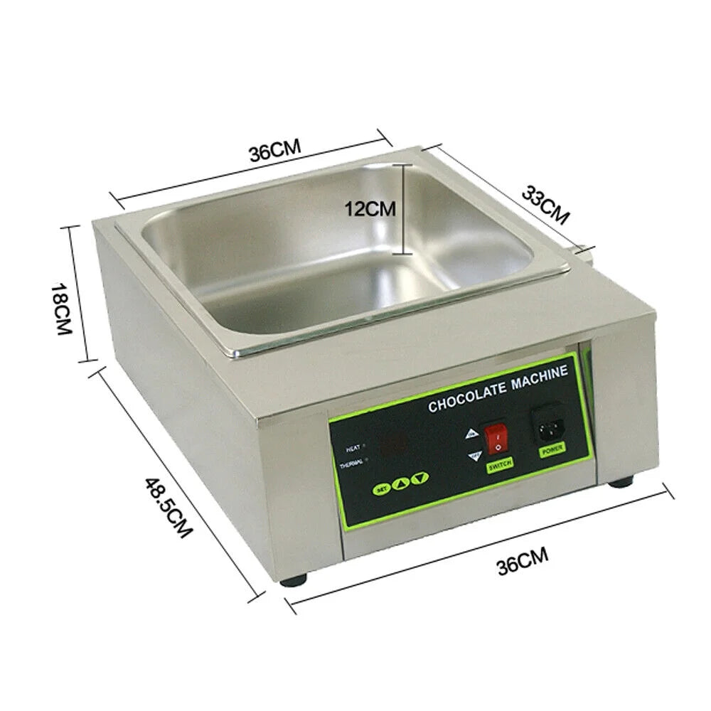 1000W Electric Chocolate Melting Pot Warmer C15861