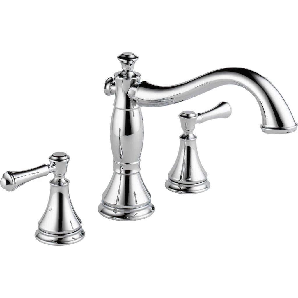 Chrome Lever Handle Roman Tub Faucet M76158