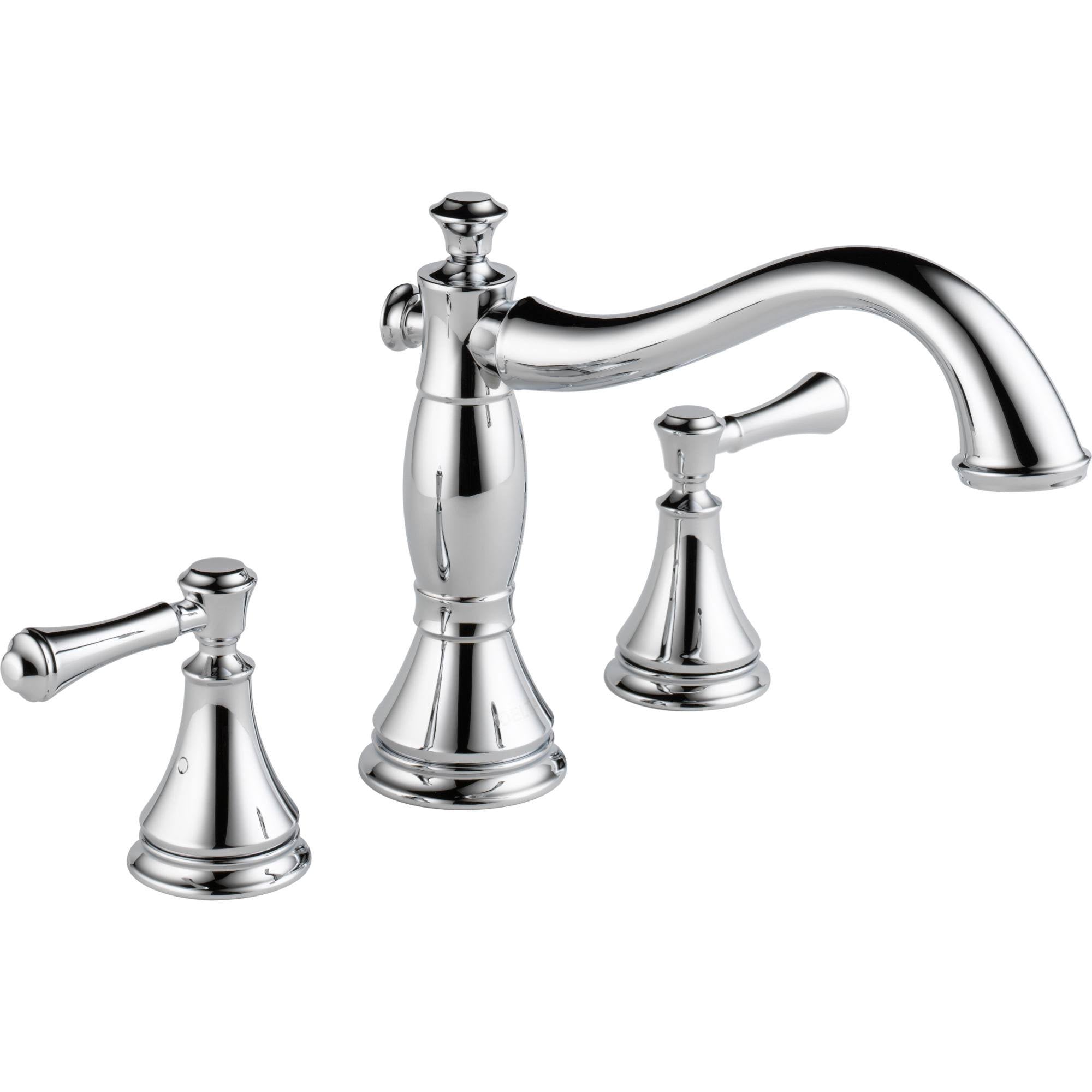 Chrome Lever Handle Roman Tub Faucet M76158