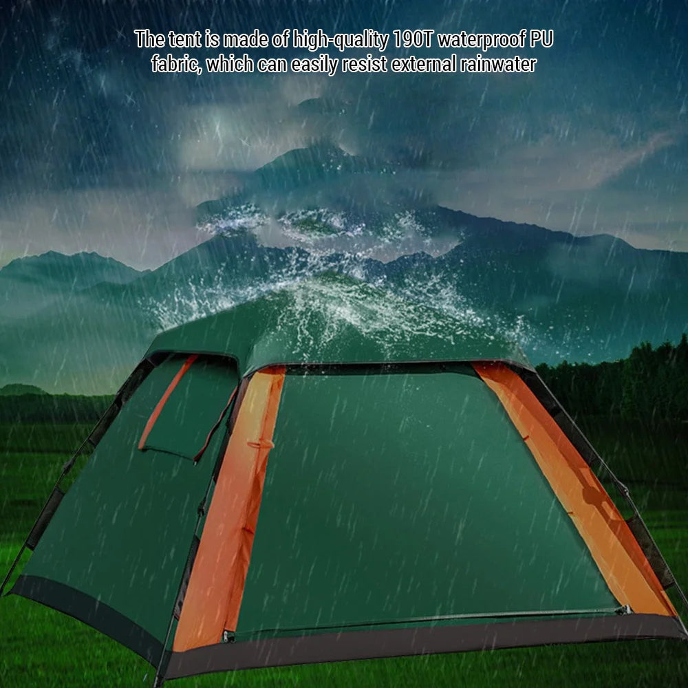Quick Open Waterproof Camping Tent 3-4 Person G86036