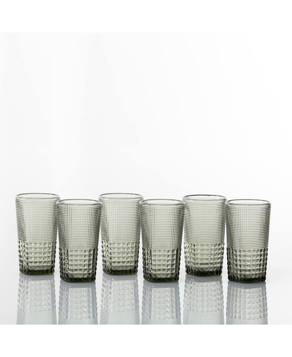 Blue Ice Beverage Glass, Set of 6 L823