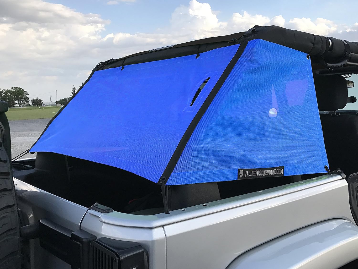Mesh Cage Shade for Jeep Wrangler 4-Door JKU Pack of 2 V41407