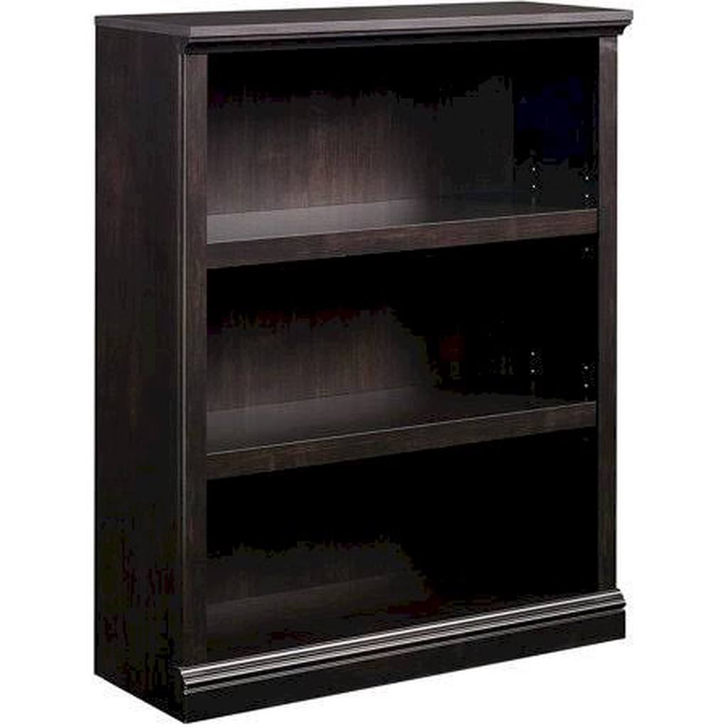 3-Shelf Bookcase, Estate Black Finish U2831
