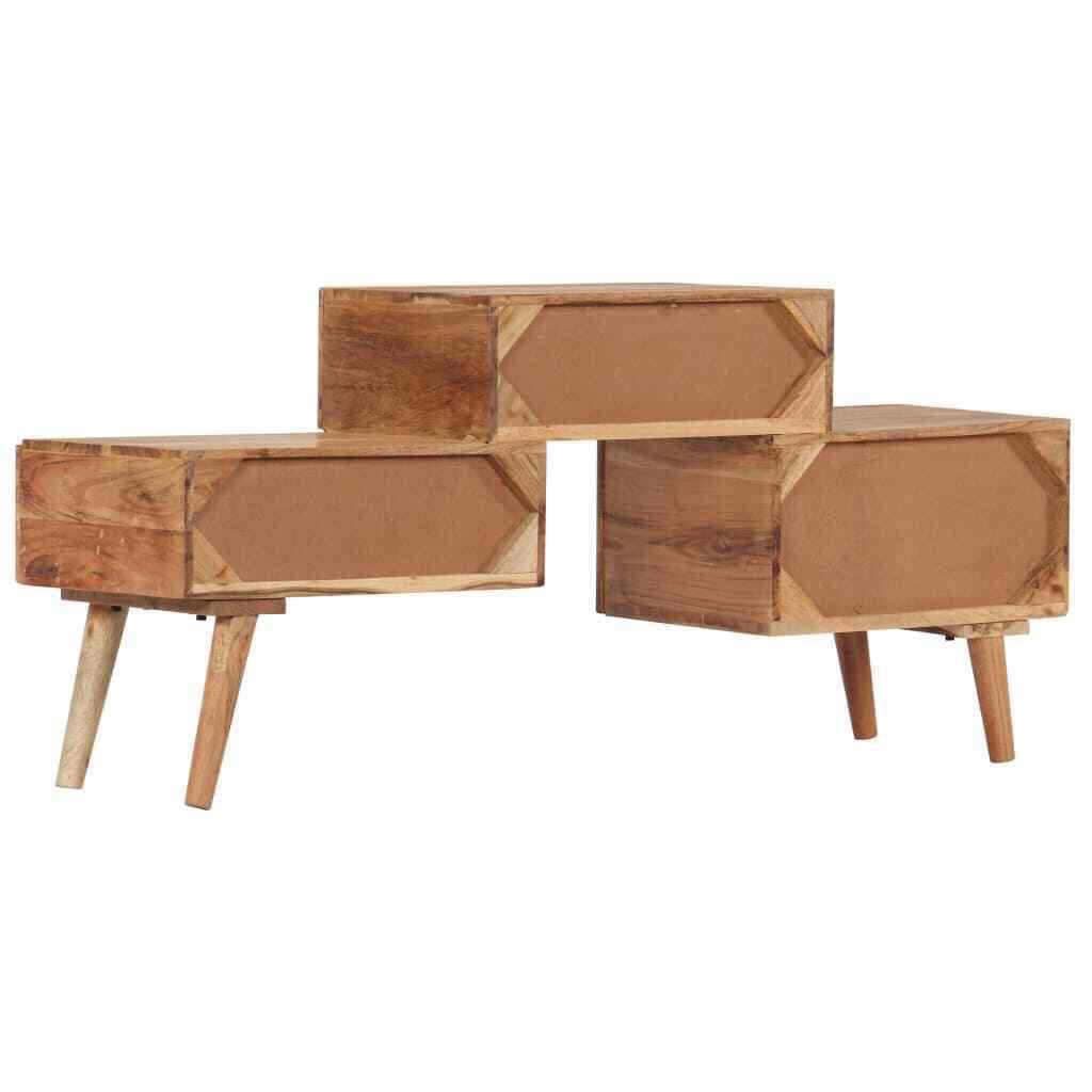 Solid Acacia Wood TV Cabinet Y168