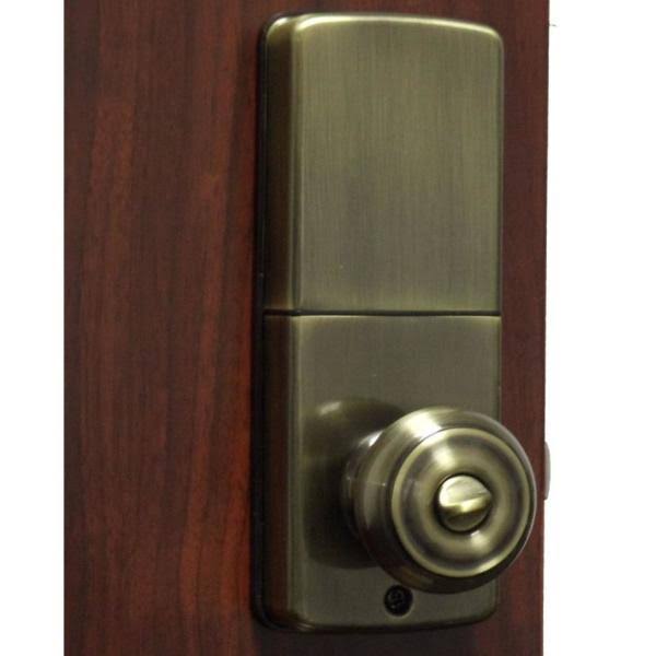 Antique Brass Digital Electronic Knob Lock O101