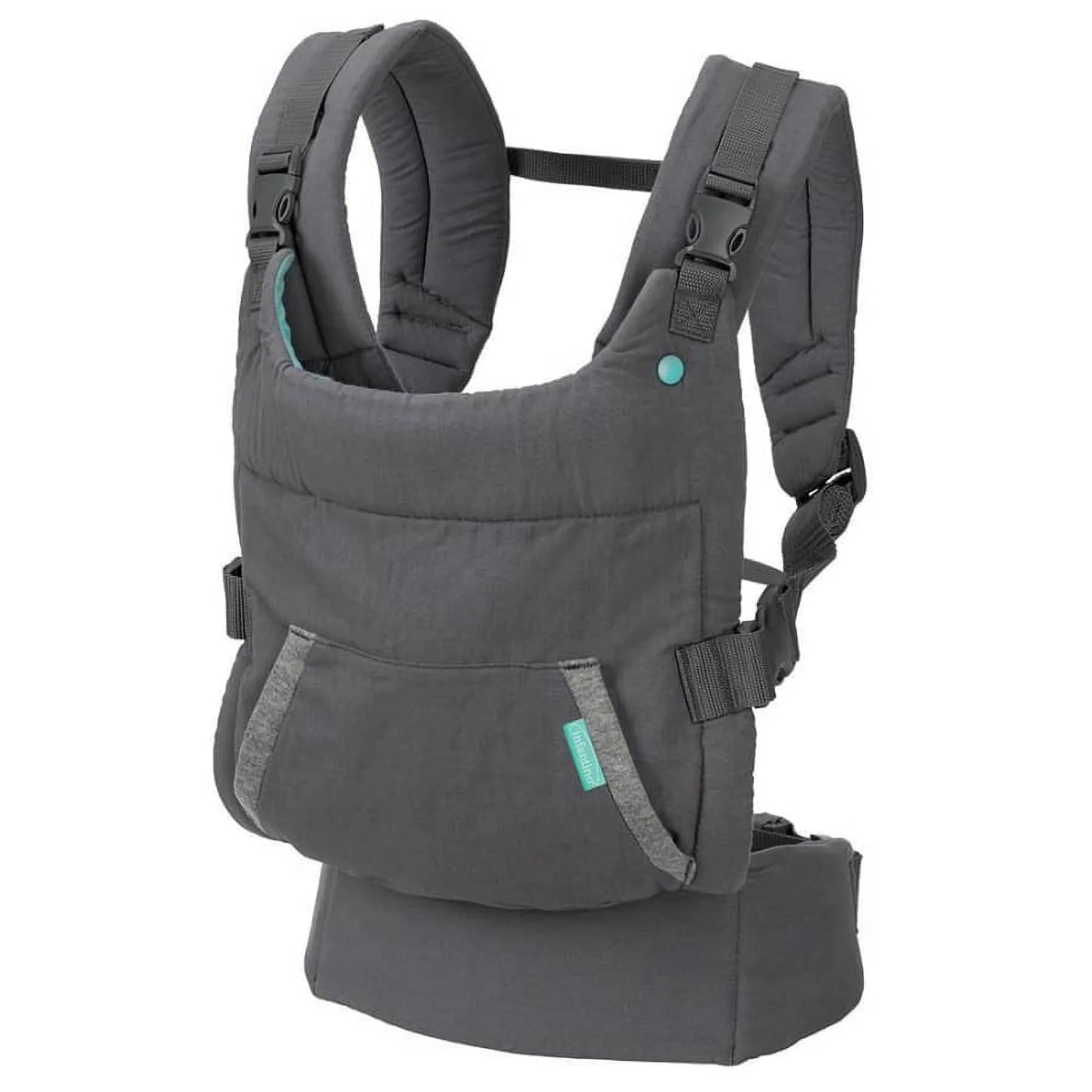 Ergonomic Hoodie Baby Carrier, 2-Position, 12-40lbs G838625
