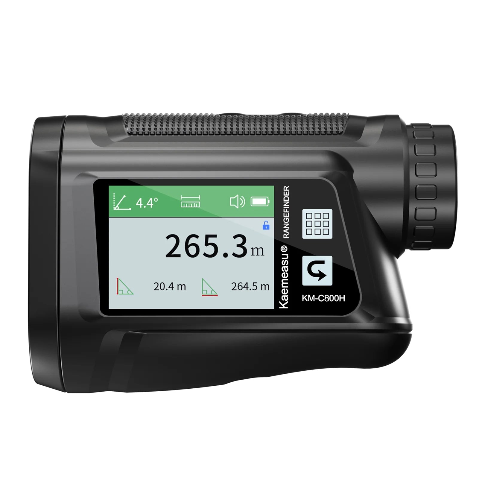Rangefinder with LCD Touch Screen 6X Magnification 600M / 800M USB Rechargeable Distance Meter M24895