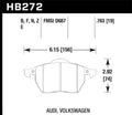 HPS Brake Pads Q9593