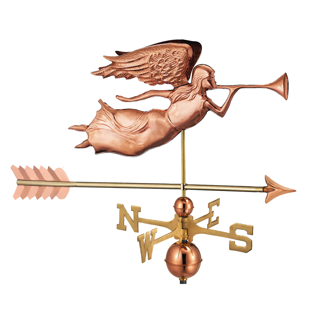 Angel with Arrow Weathervane Pure Copper H410668