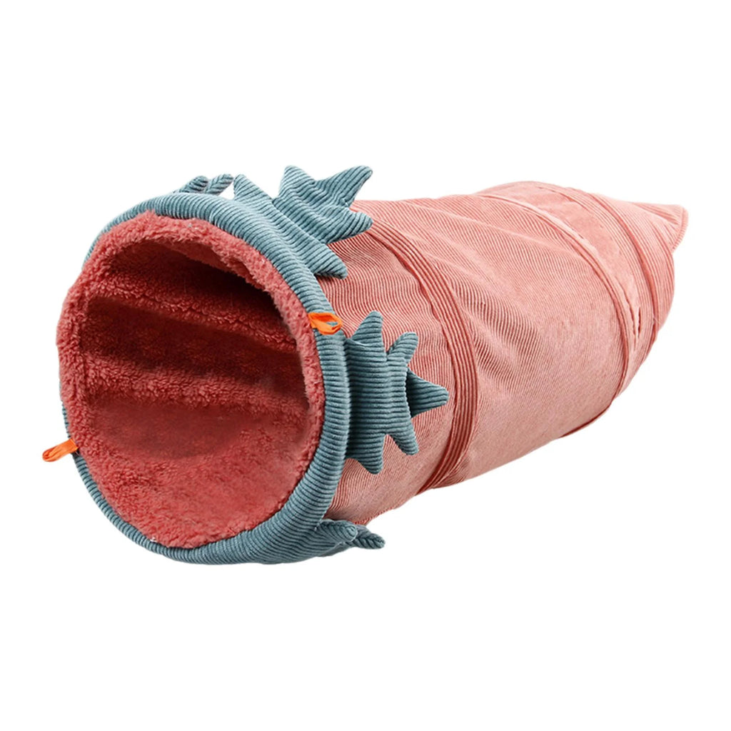 Carrot Hamster Tunnel Tube Toy Y91432