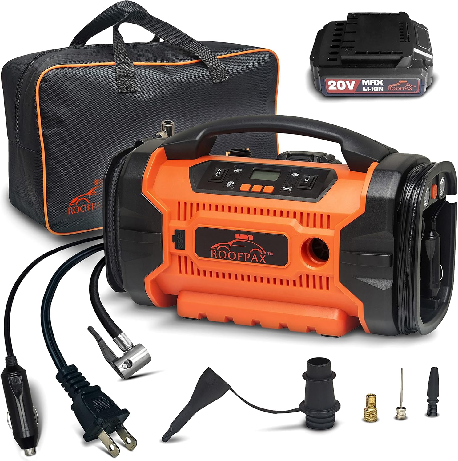Tire Inflator with Pressure Gauge for Car Tires G469