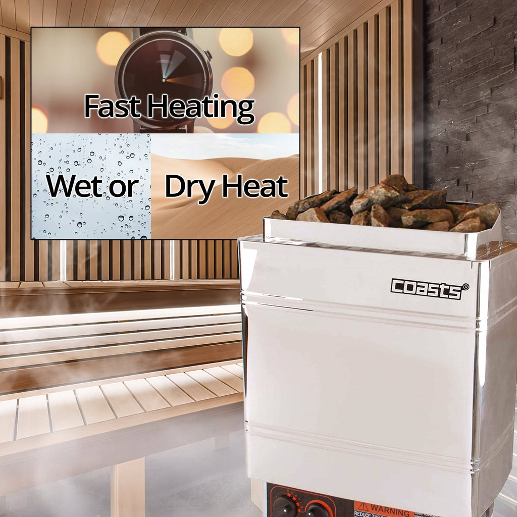 6kW 240V Stainless Steel Sauna Heater B544519
