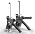 2 Packs Drywall Lift Multifunctional Wall Tile Height Adjuster Door Panel Lifter Cabinet Jack U441