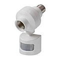 Dual Function Light Control for CFL, Halogen, Incandescent or LED Lamp, 120 Volt, White N359
