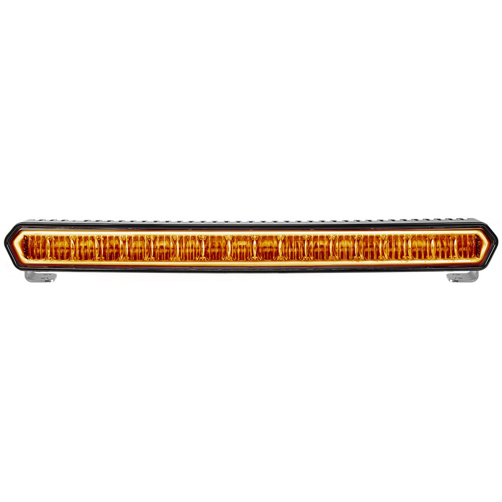 20x22 Off-Road LED Light Bar Black Amber Halo P25192