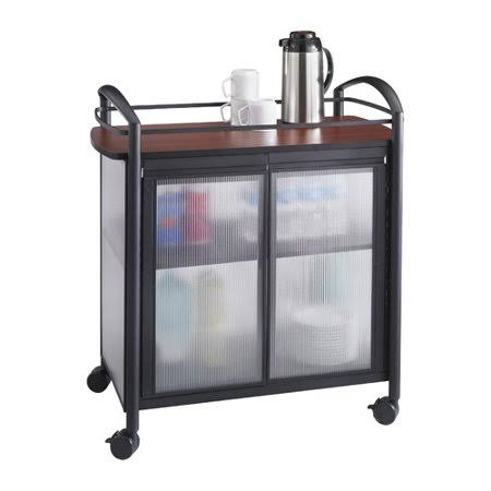 Black Metal Bar Cart K301221
