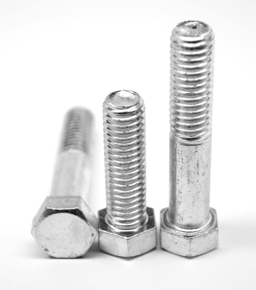 7/16x22-20 x 2x22 Fine Thread Grade 5 Hex Cap Screw Medium Carbon Steel Zinc Plated A85329