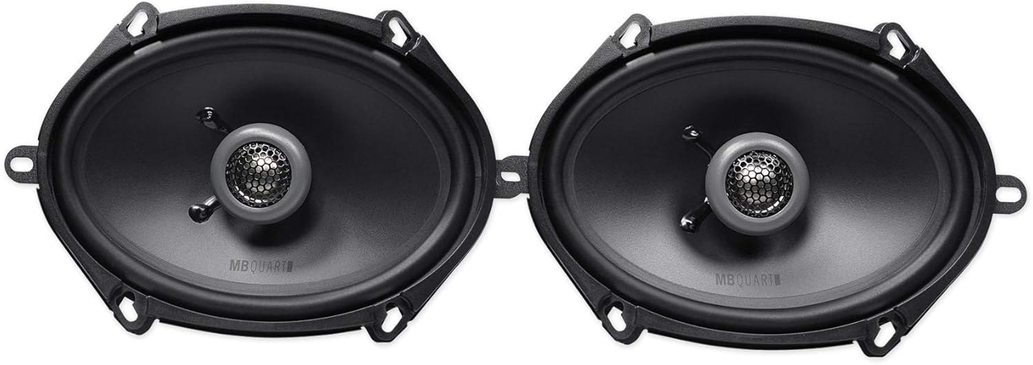 6x8" 200 Watt Coaxial Speakers Pack of 2 E746411