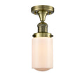 Oil Rubbed Bronze Semi-Flush Mount Light W260