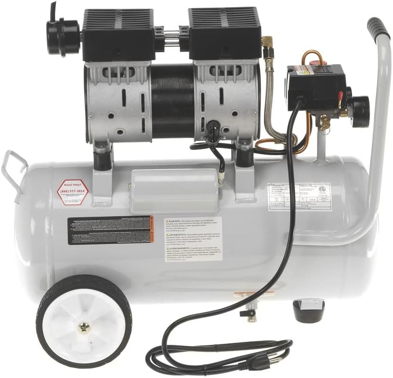 6.3 Gallon Oil-Free Wheelbarrow Air Compressor F3128