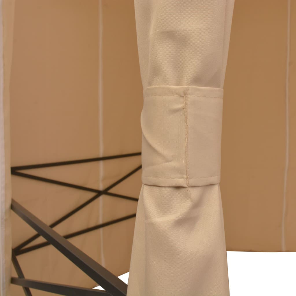 Garden Marquee Pavilion Tent with Curtains 11' 9"x8' 8" S169