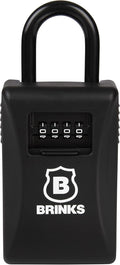 Combination Lock Box with Hardened Steel Shackle Pack of 2 V982