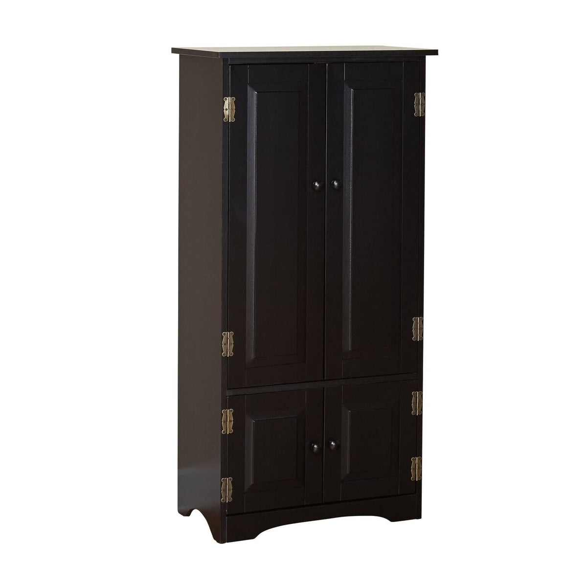 Tall Black Cabinet B844