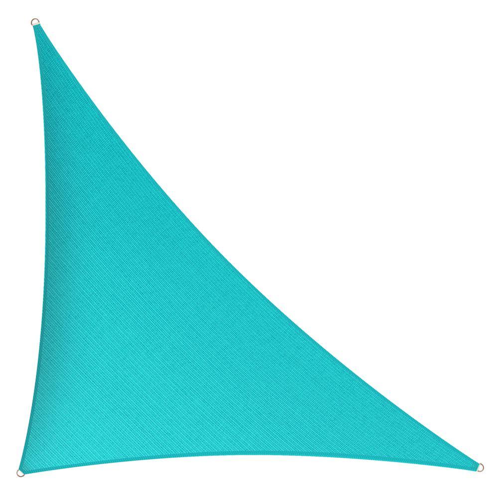 Turquoise Right Triangle Shade Sail Q7430