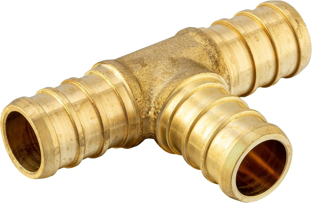 3/4" Pex Fittings Tee Elbow and Coupling, 8 Pieces Each, Lead Free T951789