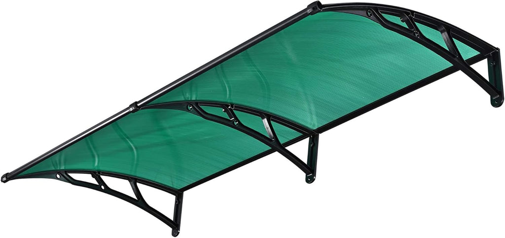 80x40 Door Window Outdoor Awning Polycarbonate Sheets Cover O39384