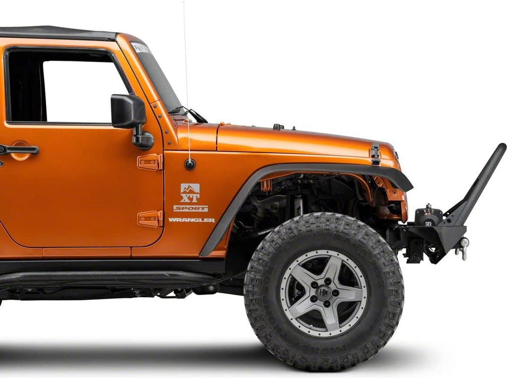 Stubby Winch Front Bumper with Stinger Bar S3635