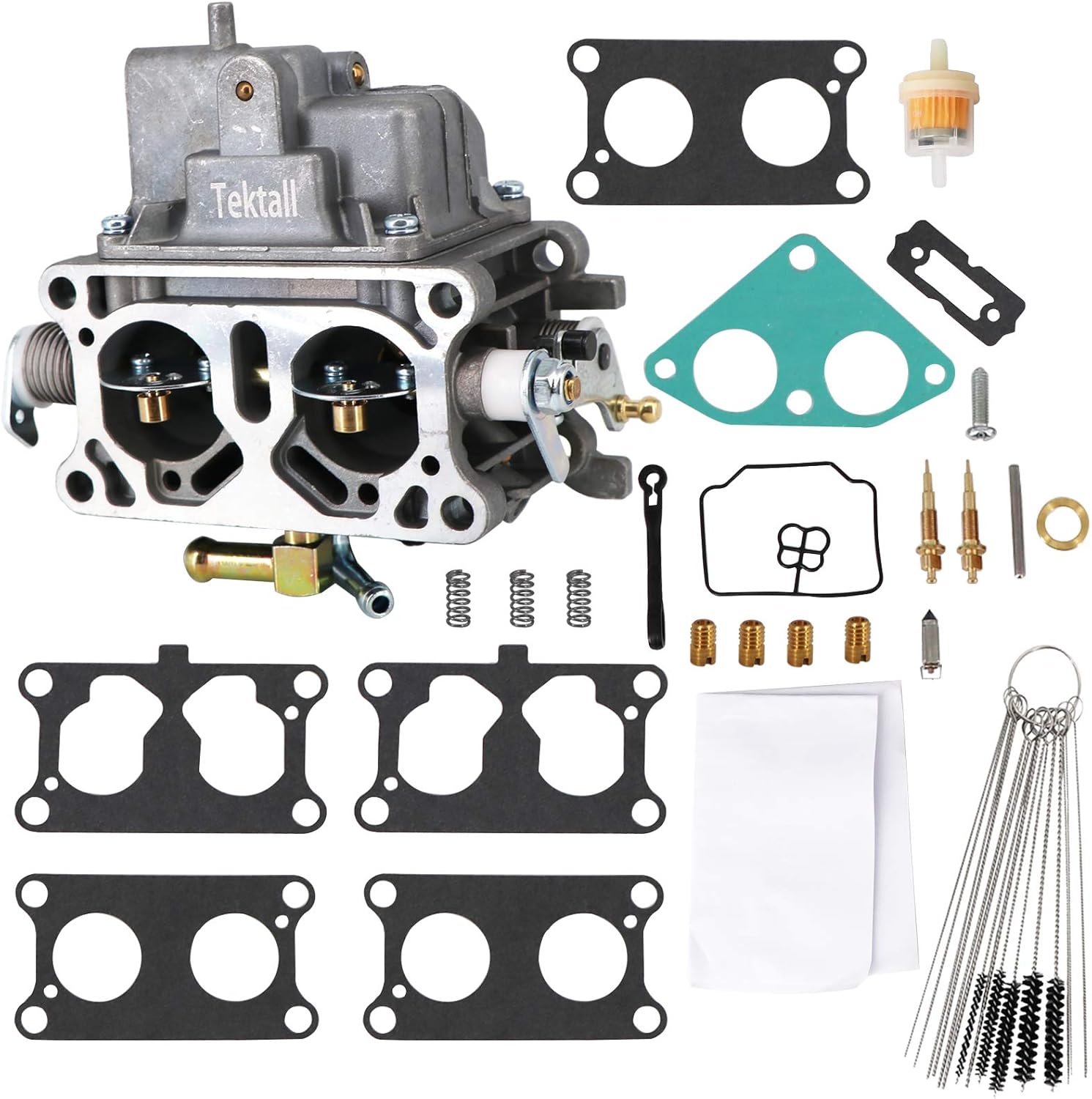Carburetor with Gaskets Carbon Dirt Jet Cleaner Tool kit I4818
