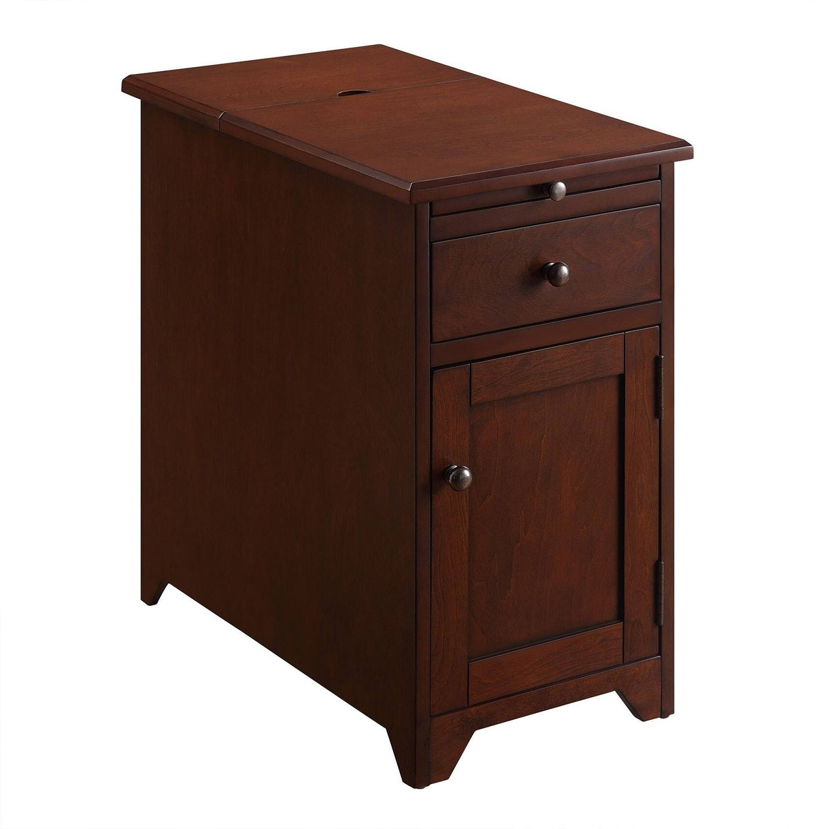 1-drawer 1-door Side Table with USB Charger Y754