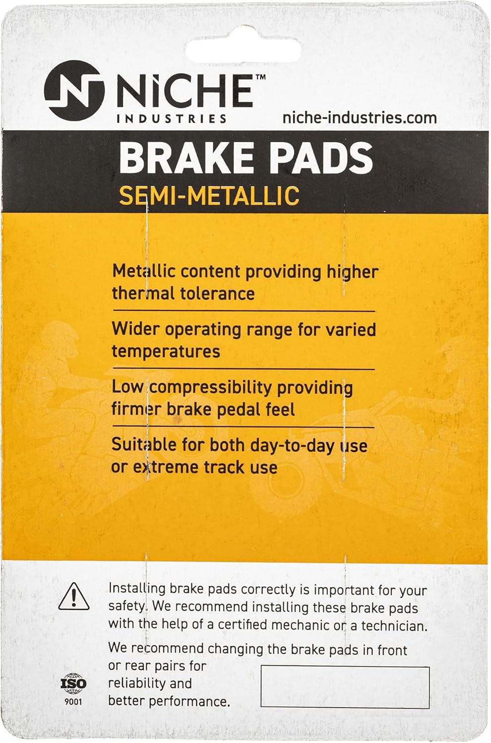 Brake Pad Set Rear Semi-Metallic 2 Pack L936