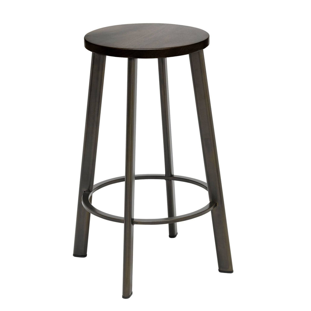 Espresso Wood Counter Height Stool K90521