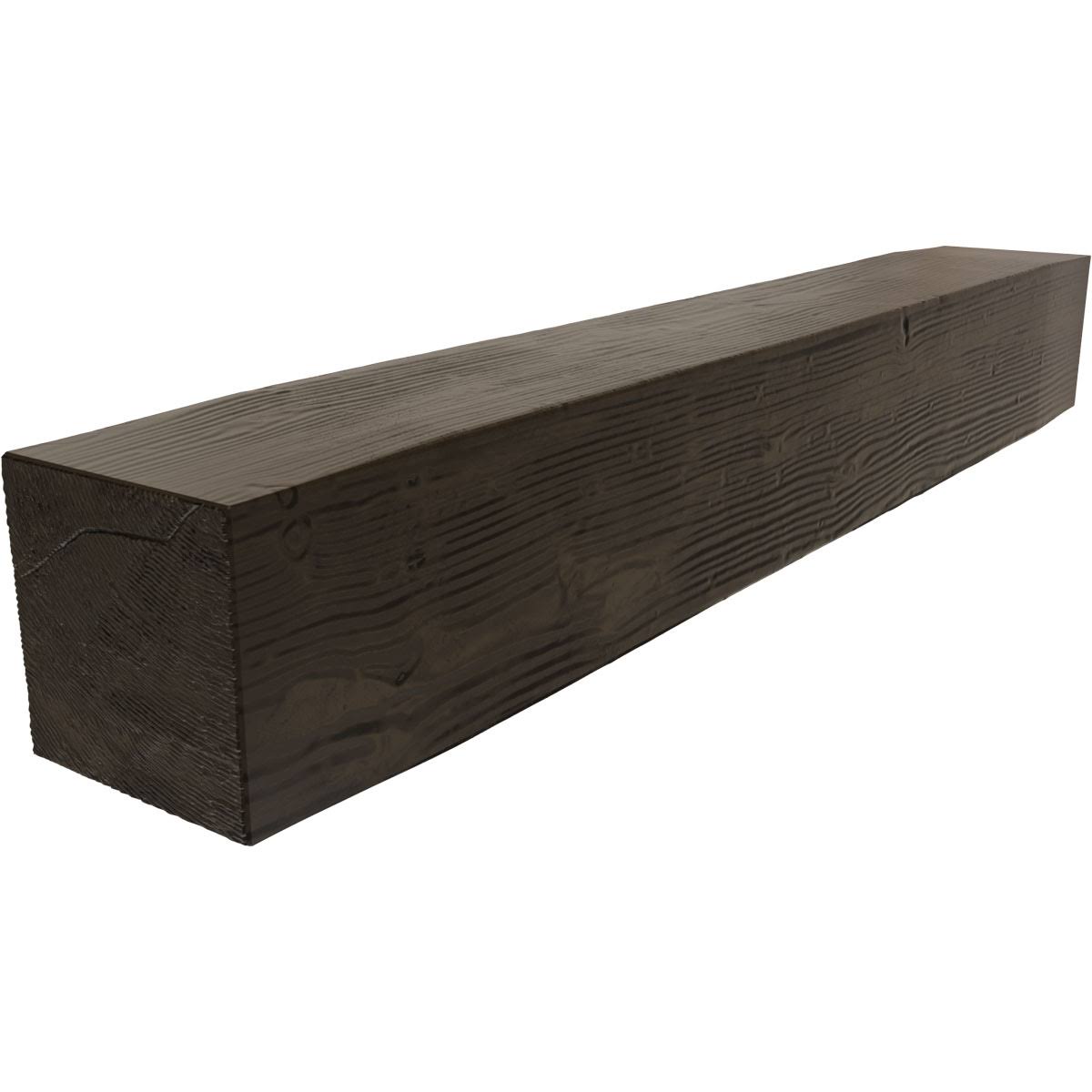 Sandblasted Faux Wood Fireplace Mantel N50833