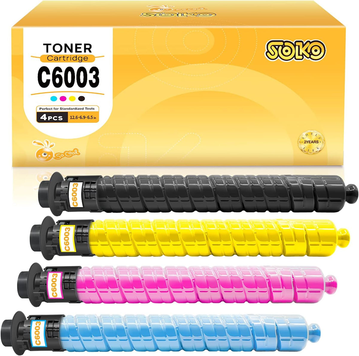 Remanufactured Toner Cartridge Set of 4 (1 Black 1 Cyan 1 Magenta 1 Yellow) W3772