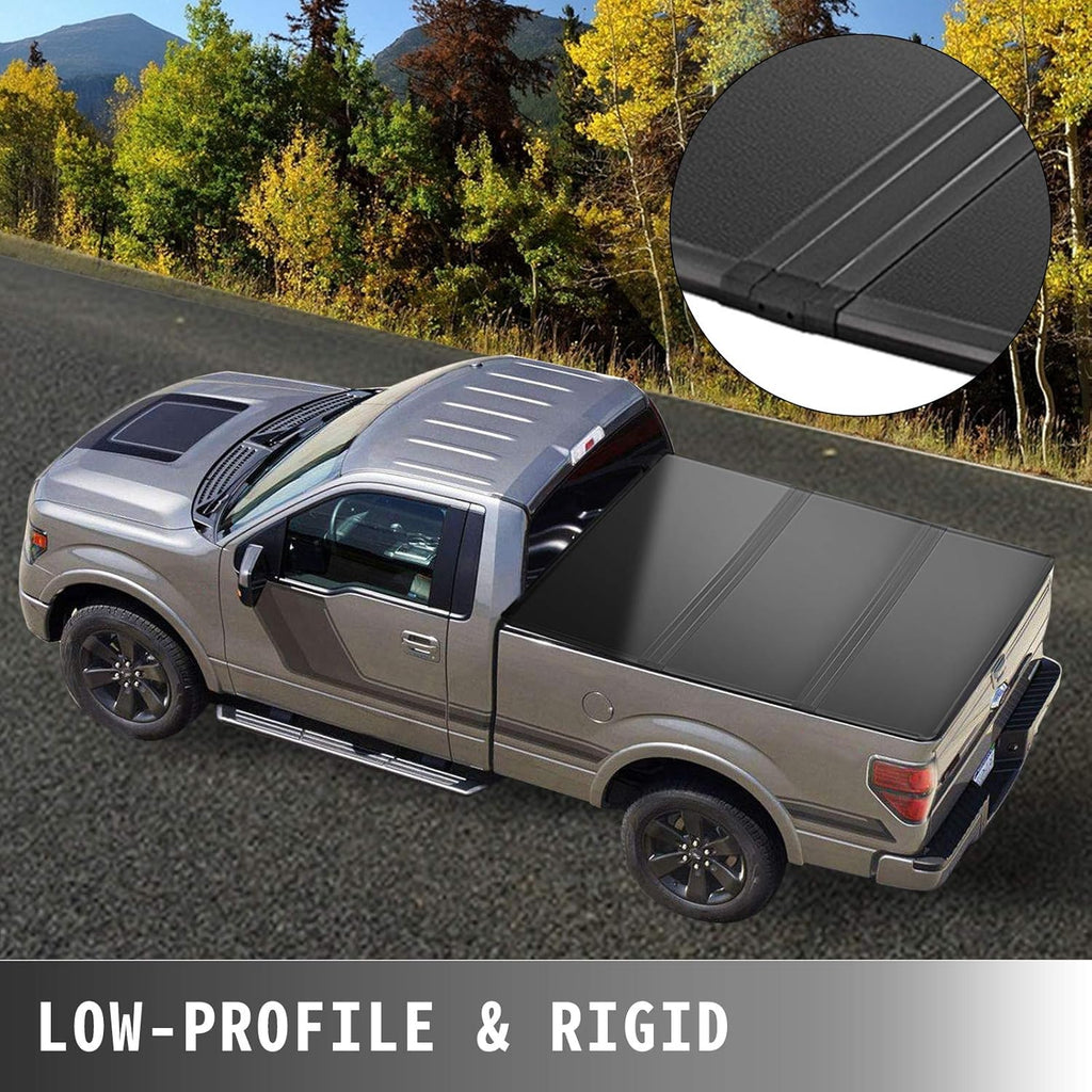 Tri-Fold Hard Truck Bed Tonneau Cover 5.7FT U412753