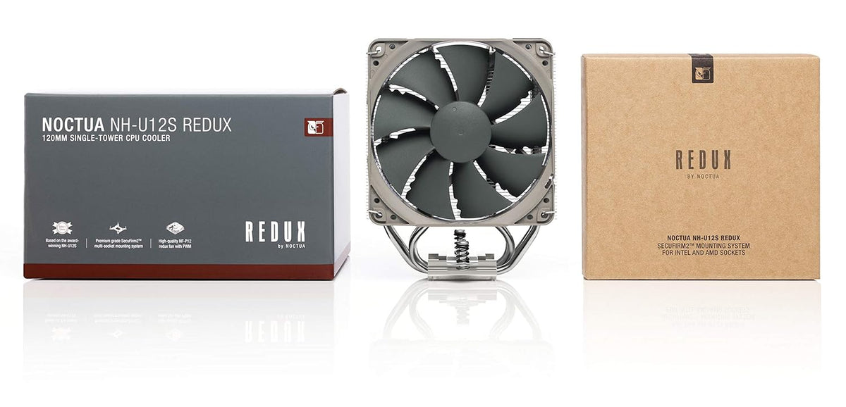Grey CPU Cooler with 120mm Fan, Pack of 2 E764