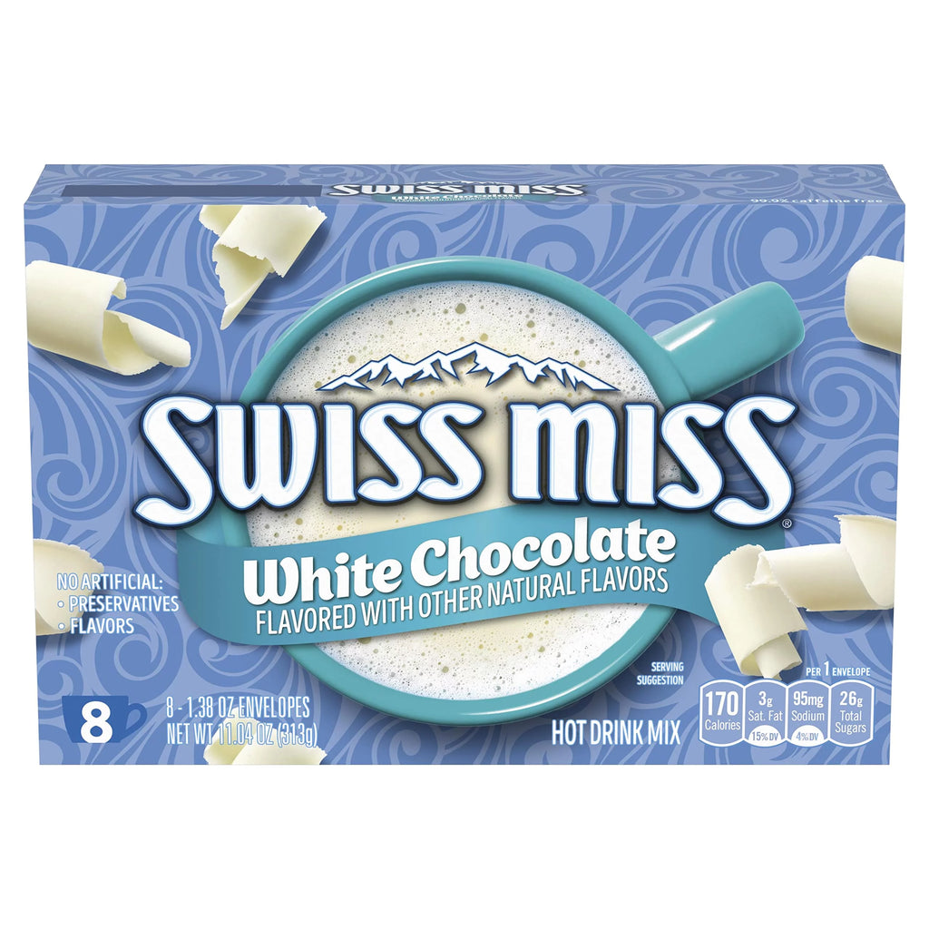 White Chocolate Flavored Hot Drink Mix, 1.38 Oz. 8-Count (Pack Of 12) I9527