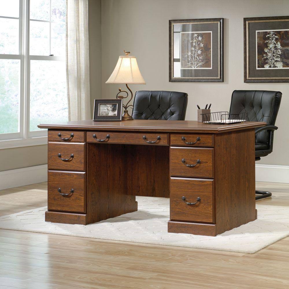 Milled Cherry Executive Desk W605