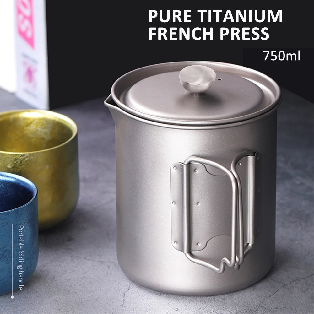 French Press Coffee Maker Pot 750ml I32789