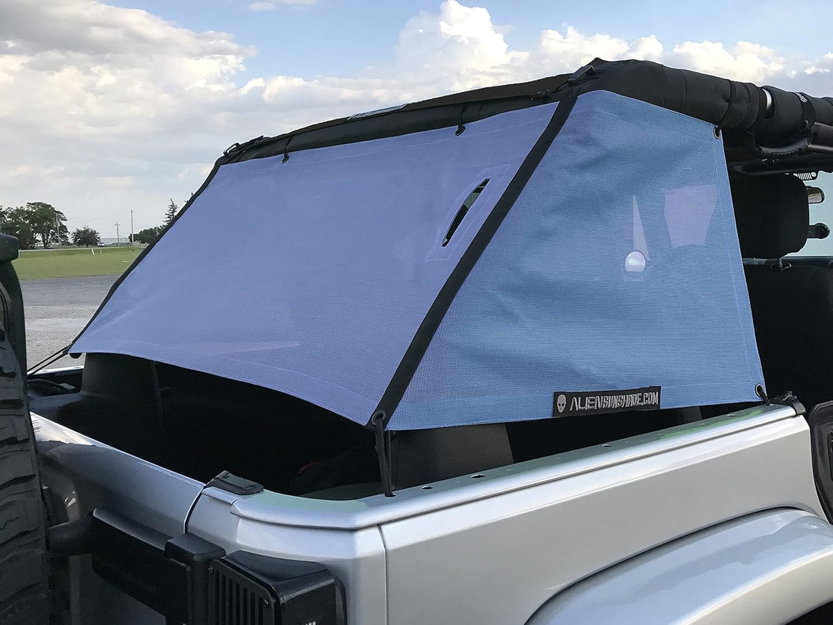 Mesh Cage Shade for Jeep Wrangler 4-Door JKU Pack of 2 V41407