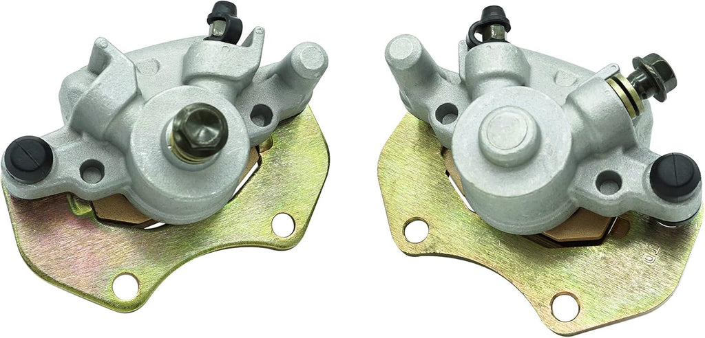 Front Left Right Brake Calipers & Pads Pack of 2 O7846