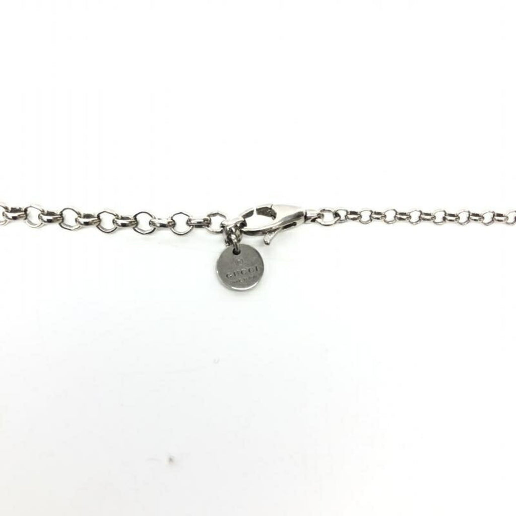 Silver Interlocking G Necklace W384581