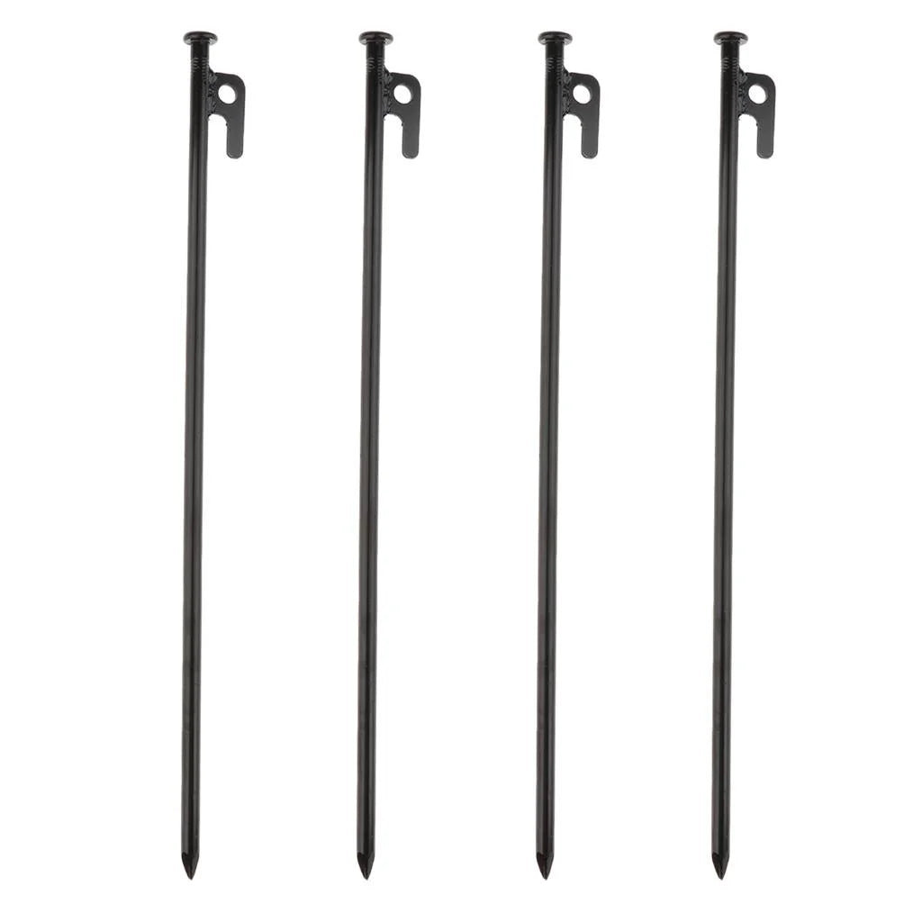 4 Pack Tent Stakes Peg Nails Camping Accessories 40cm I505