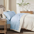 California King Rayon from Bamboo Sheet Set Blue S611