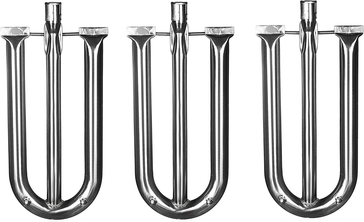 3-Pack Stainless Steel Heat Plate and 3-Pack Stainless Steel Burner S317